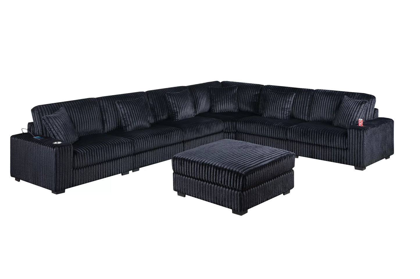 6 to 7-Pieces XL Modular Sectional Sofa Set