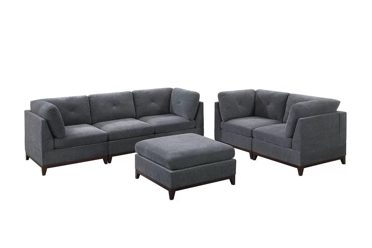 6 to 9-Pieces Modular Sectional Sofa Set