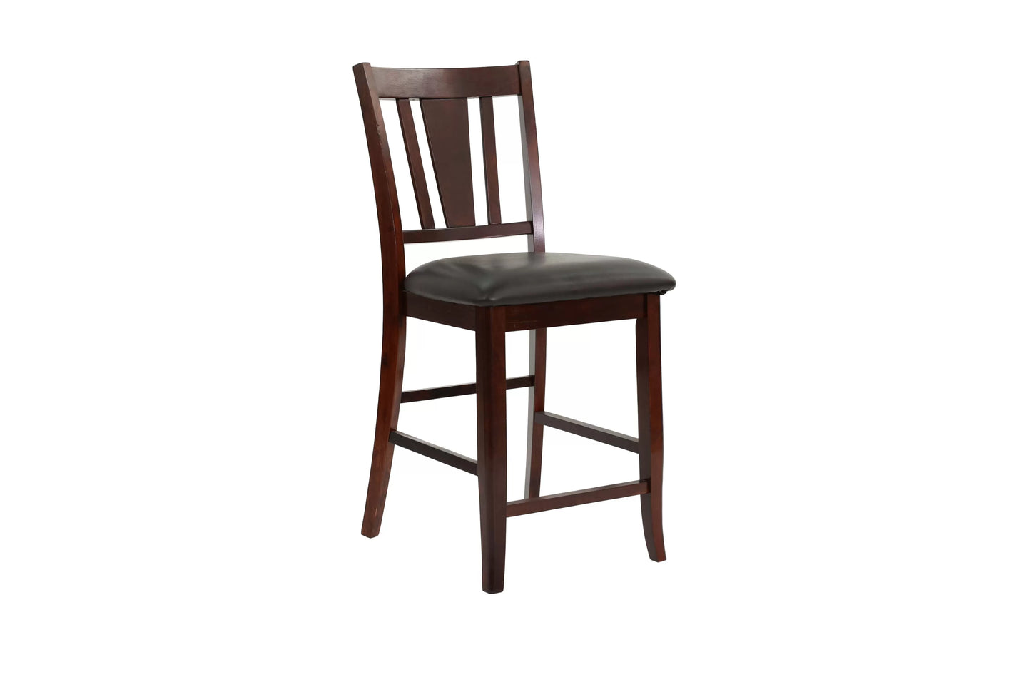 Casual Counter Height Table Set-Built in Lazy Susan (Table + 4 Chairs + Bench)