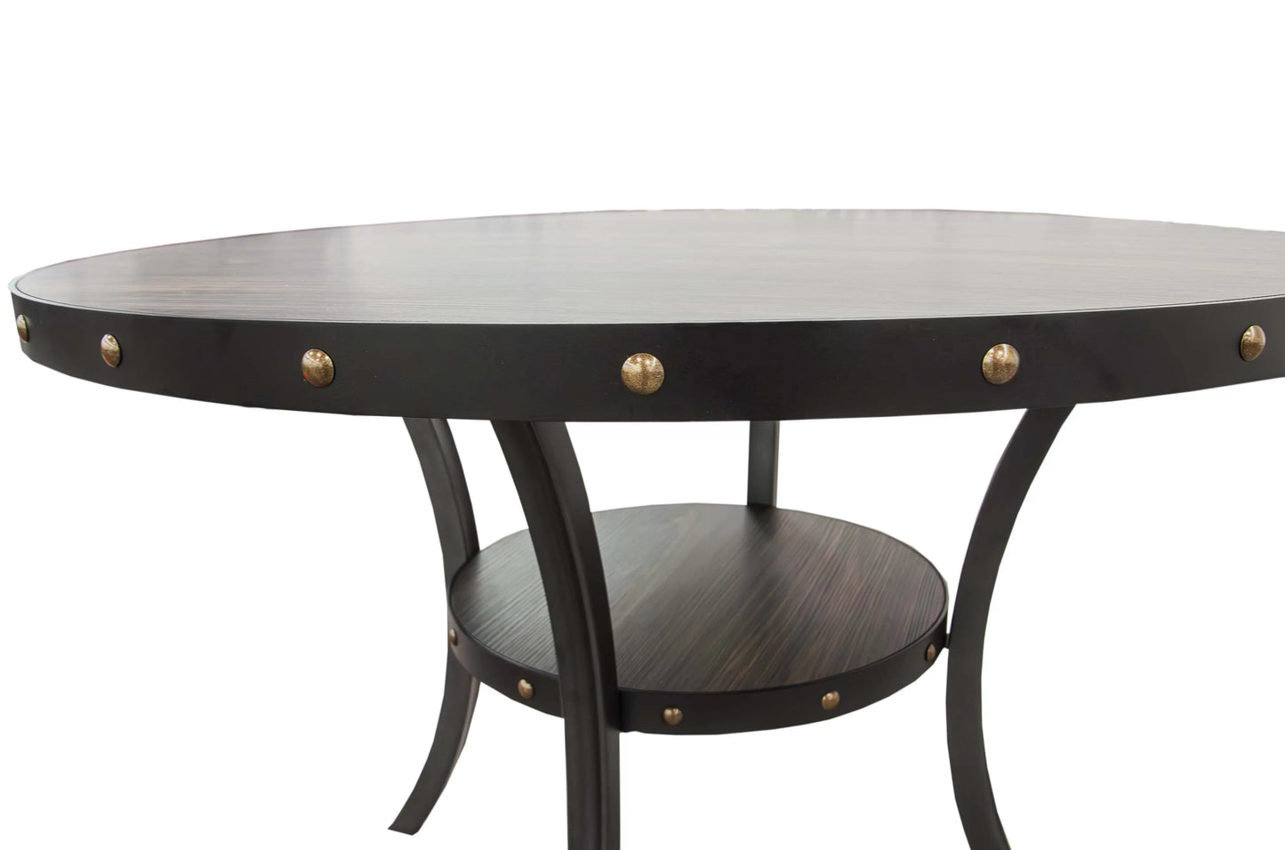 Casual Dining Table Set Under-Table Shelf (Table + 4 Chairs)