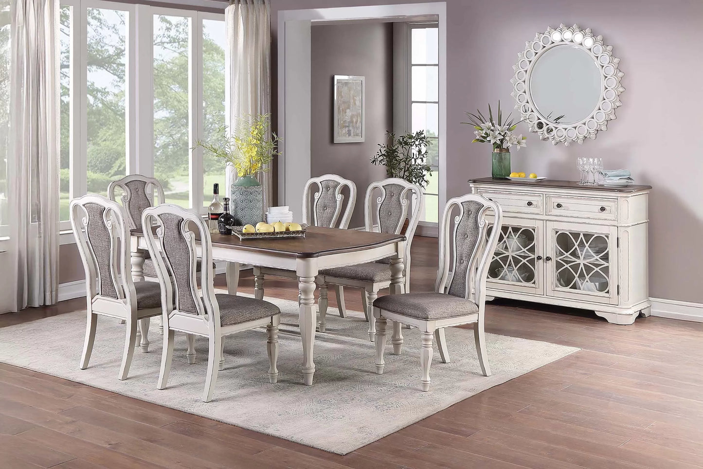 Formal Dining Set (Table + 6 chairs)
