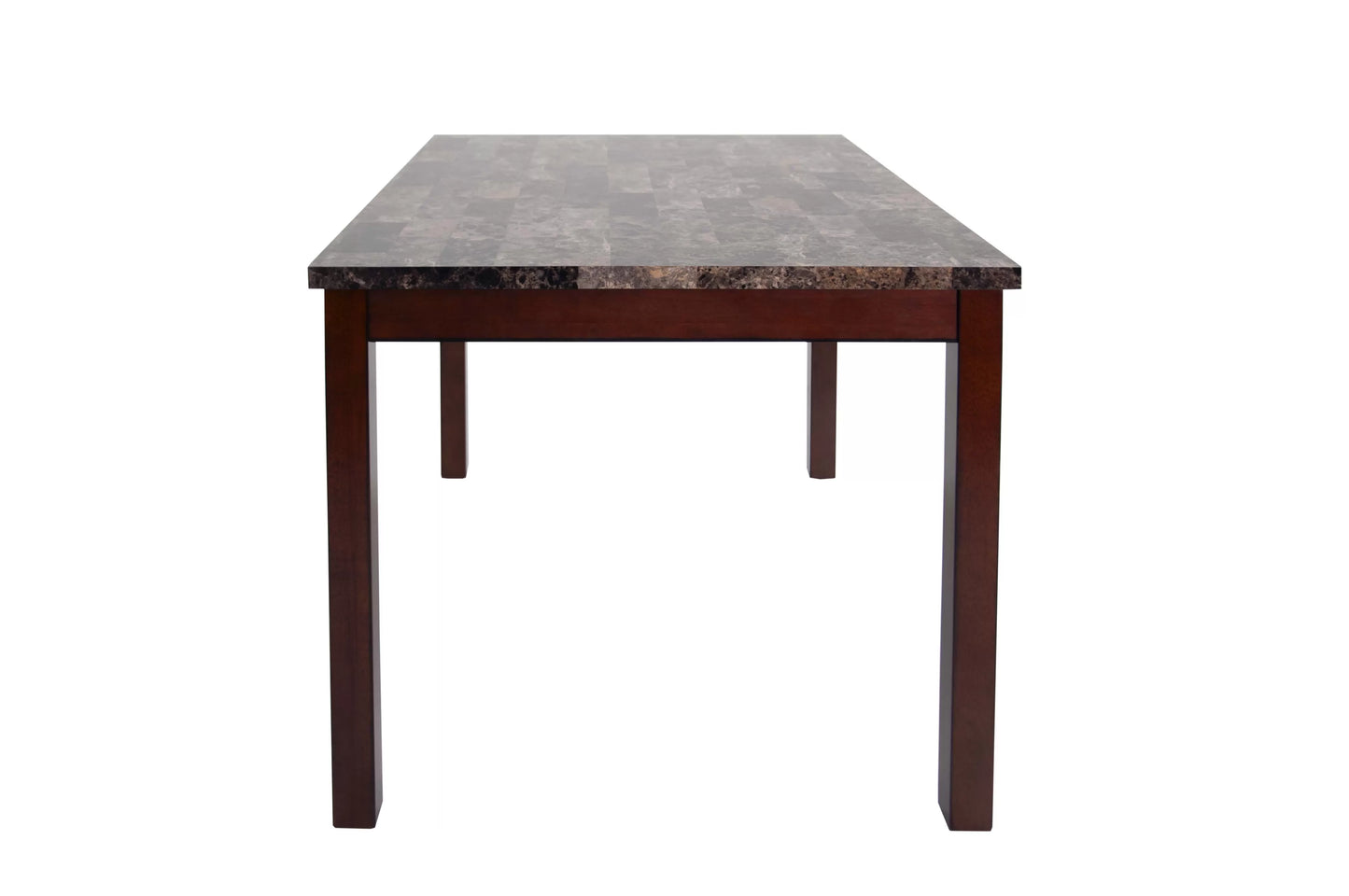 5-Pcs Dining Set (Table + 3 Chairs +Bench)