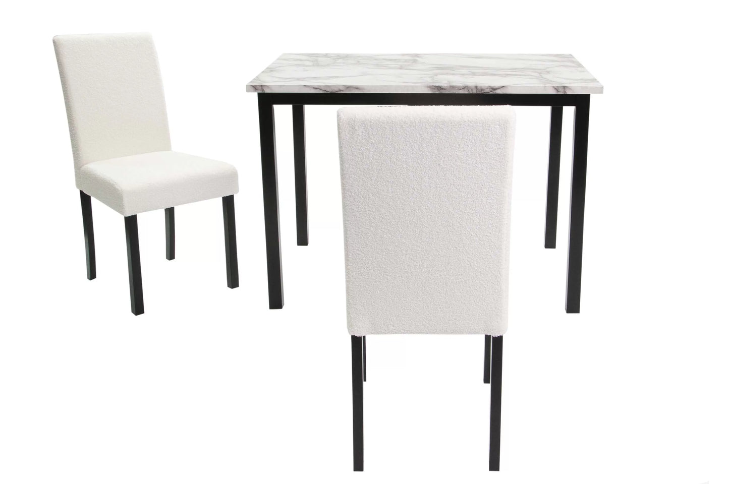 5- PC Dining Set (Table + 4 Chairs)