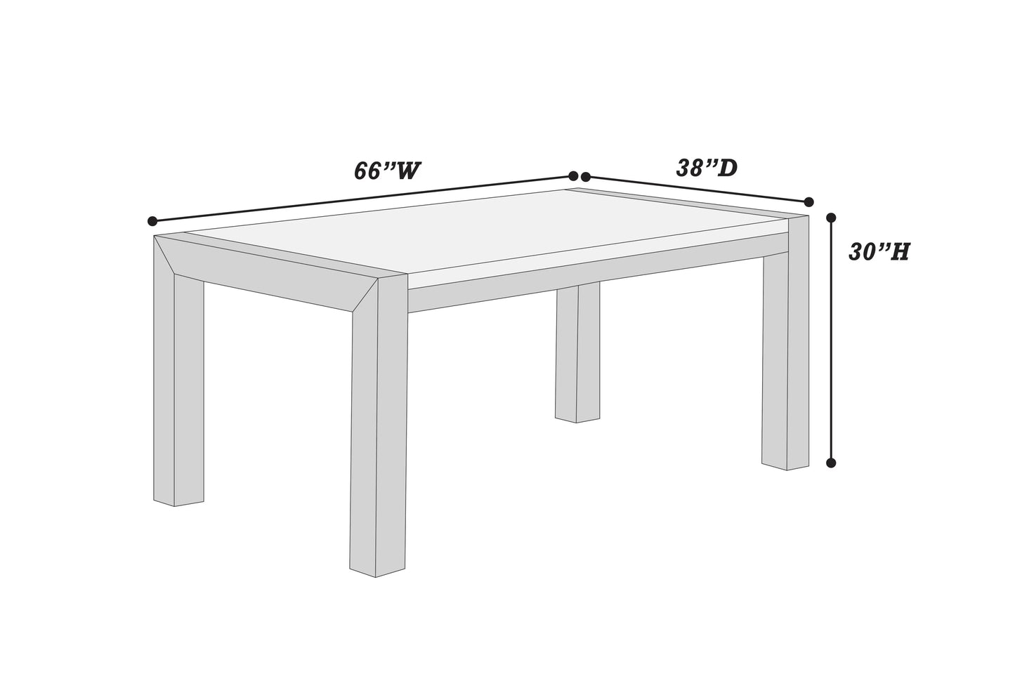 Casual Dining Table Set (Table + 6 Chairs)