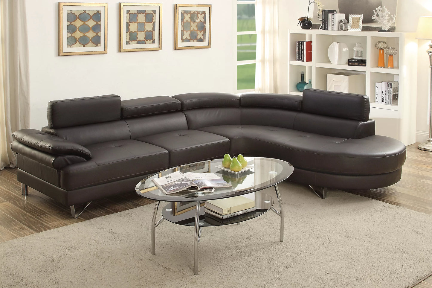2-Pieces Sectional Sofa
