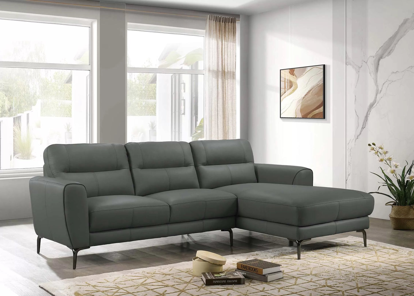 2-Pieces Sectional Sofa