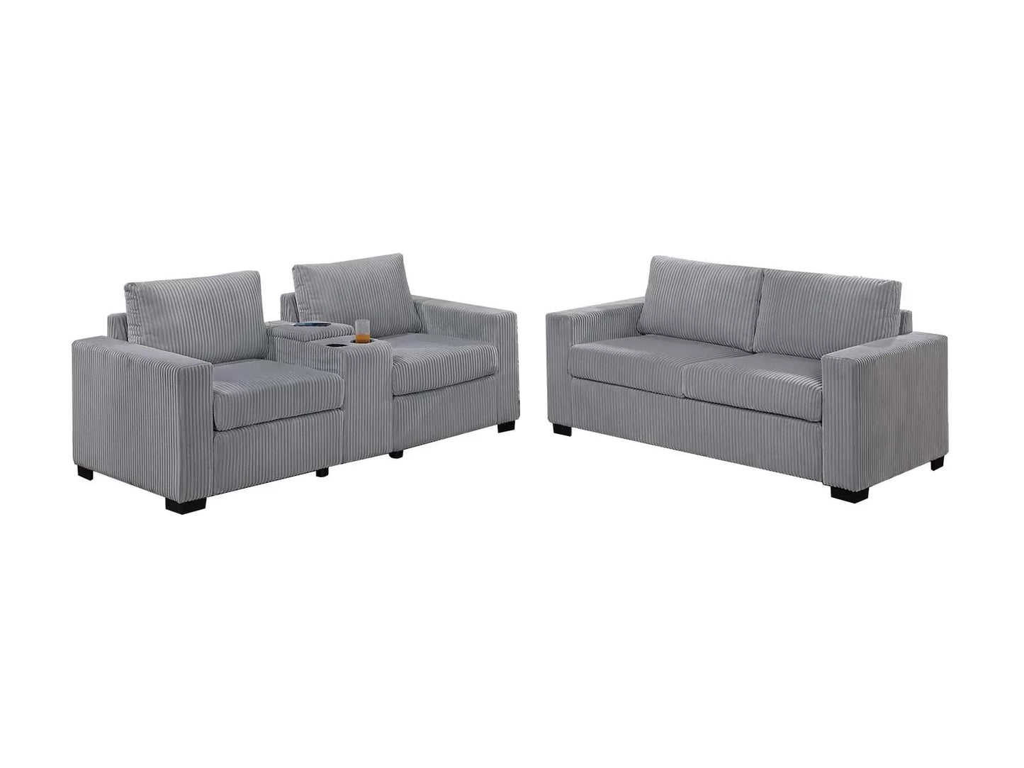 2-Pieces Sofa Set