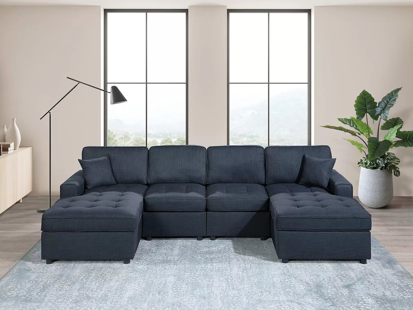 3-Pieces Sectional Sofa