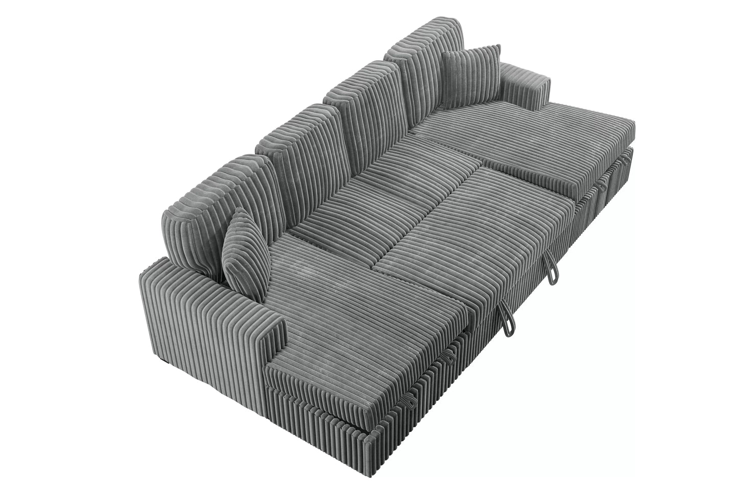 3-Pieces Convertible Sectional Sofa