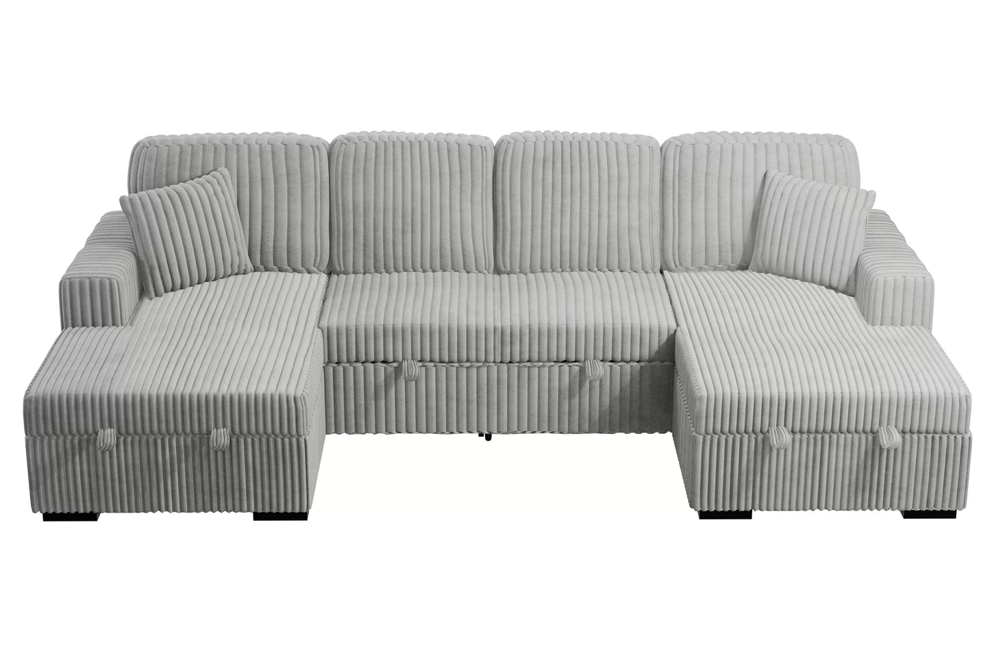 3-Pieces Convertible Sectional Sofa