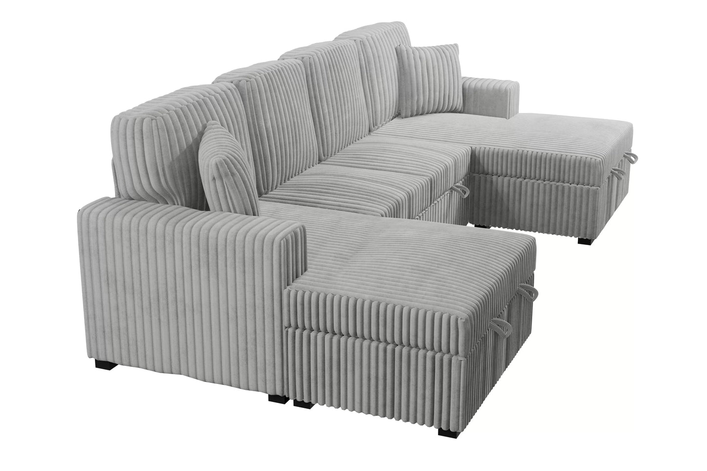 3-Pieces Convertible Sectional Sofa
