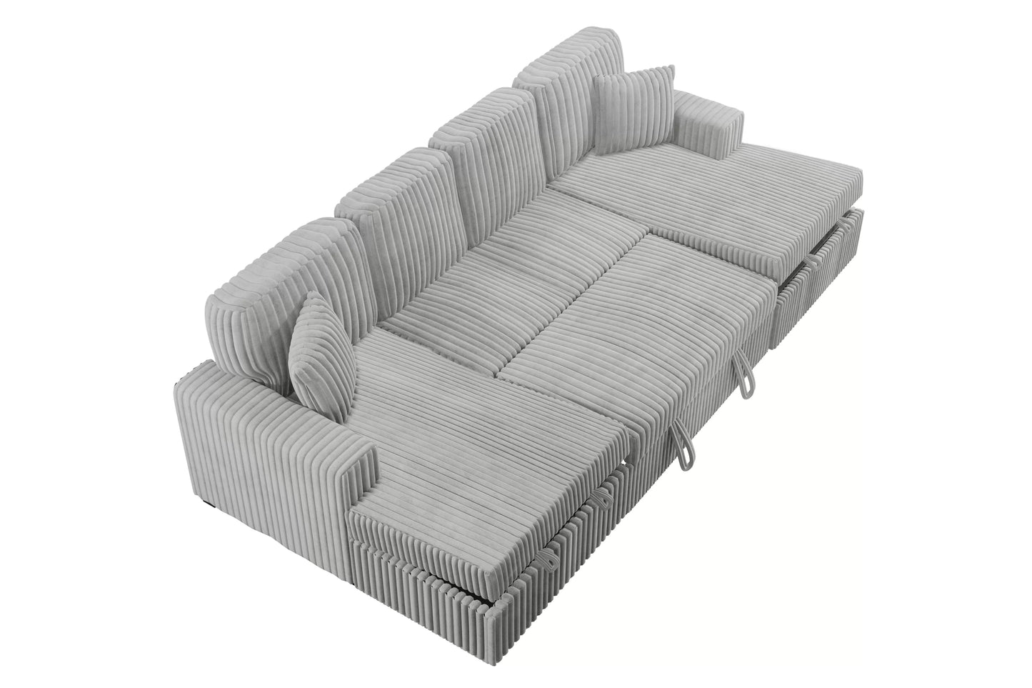3-Pieces Convertible Sectional Sofa