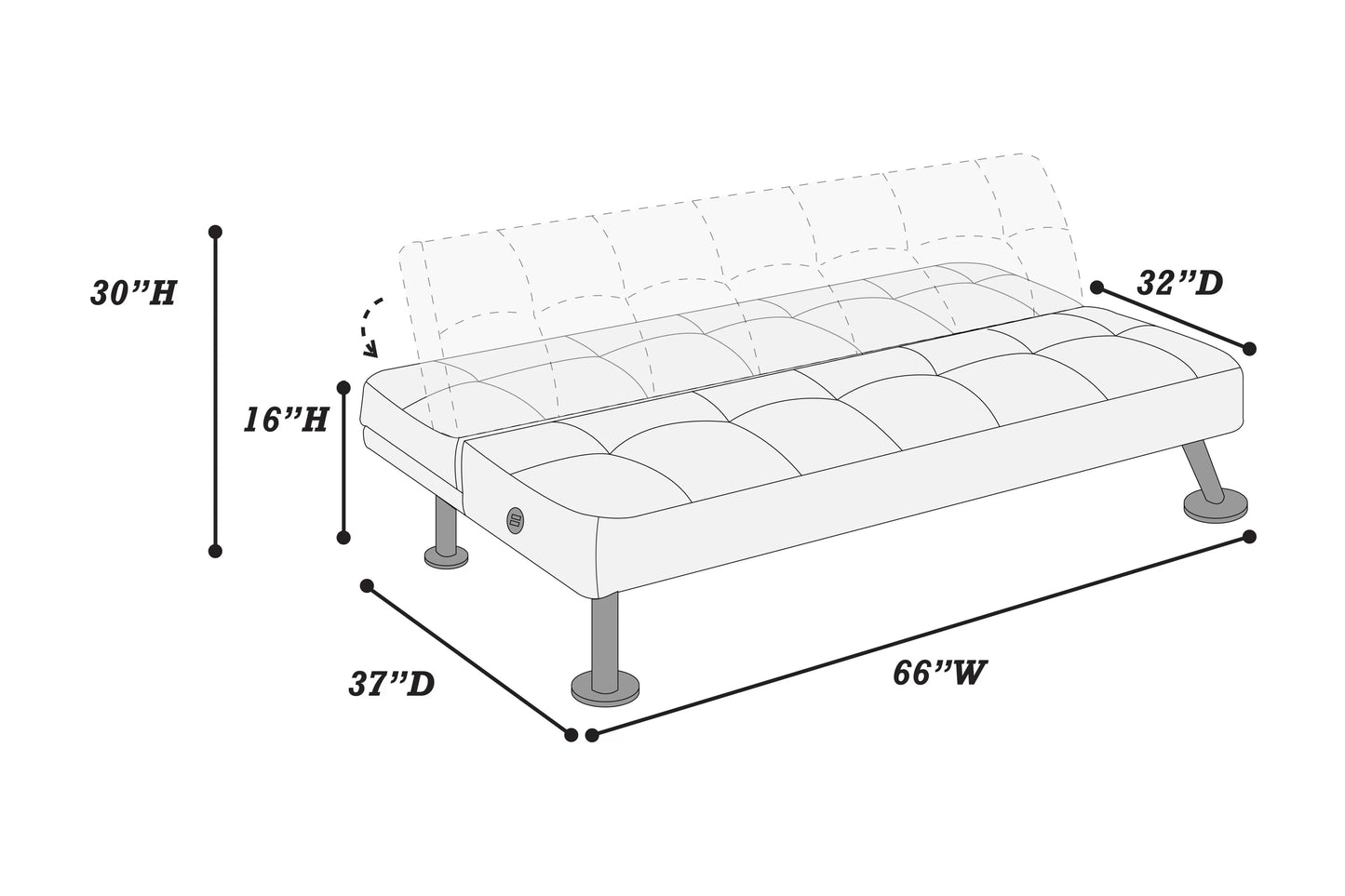 Convertible Sofa