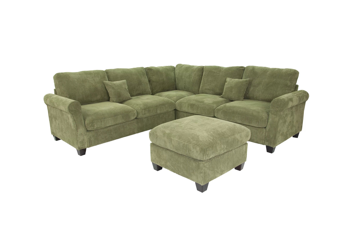 4-Pieces Sectional Sofa Set