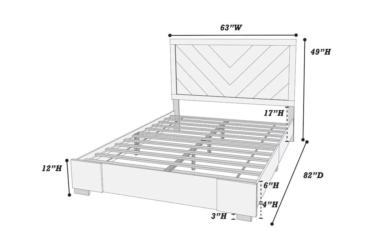 Queen/Eastern King Size Bed