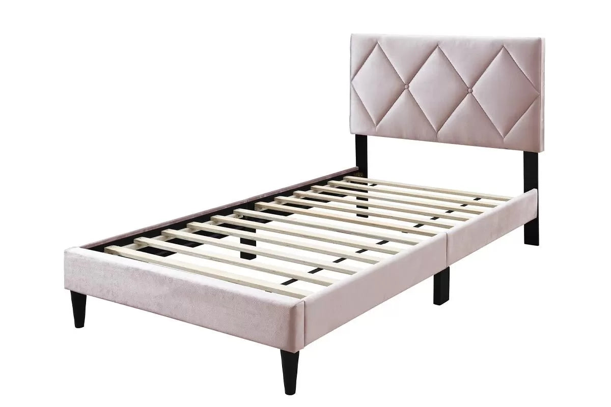 Twin/Full Size Bed, Velvet