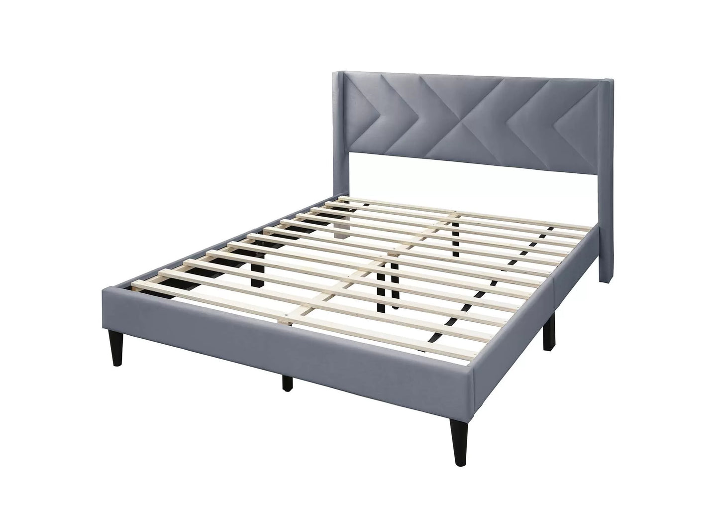Full/Queen Size Bed, Velvet