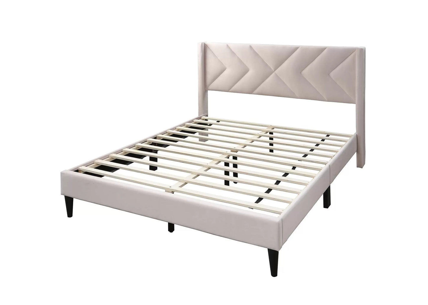 Full/Queen Size Bed, Velvet