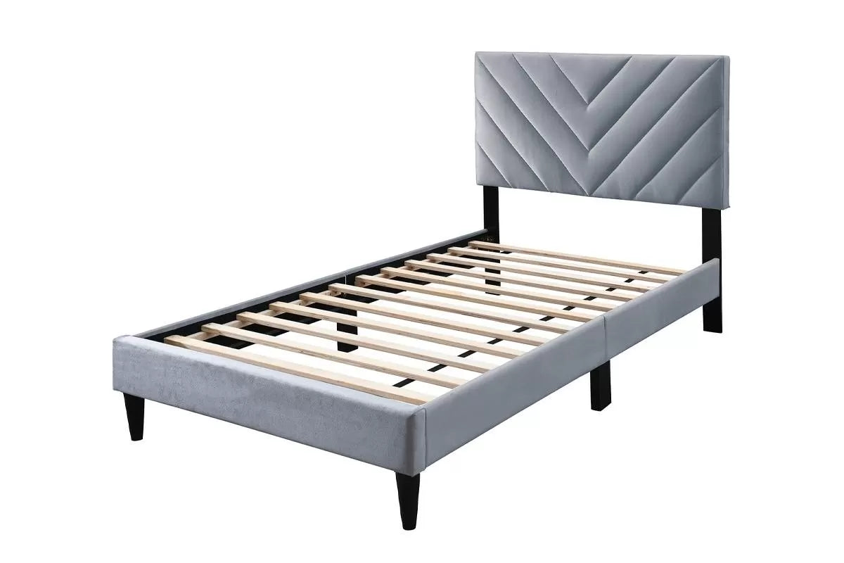 Twin/Full Size Bed, Velvet