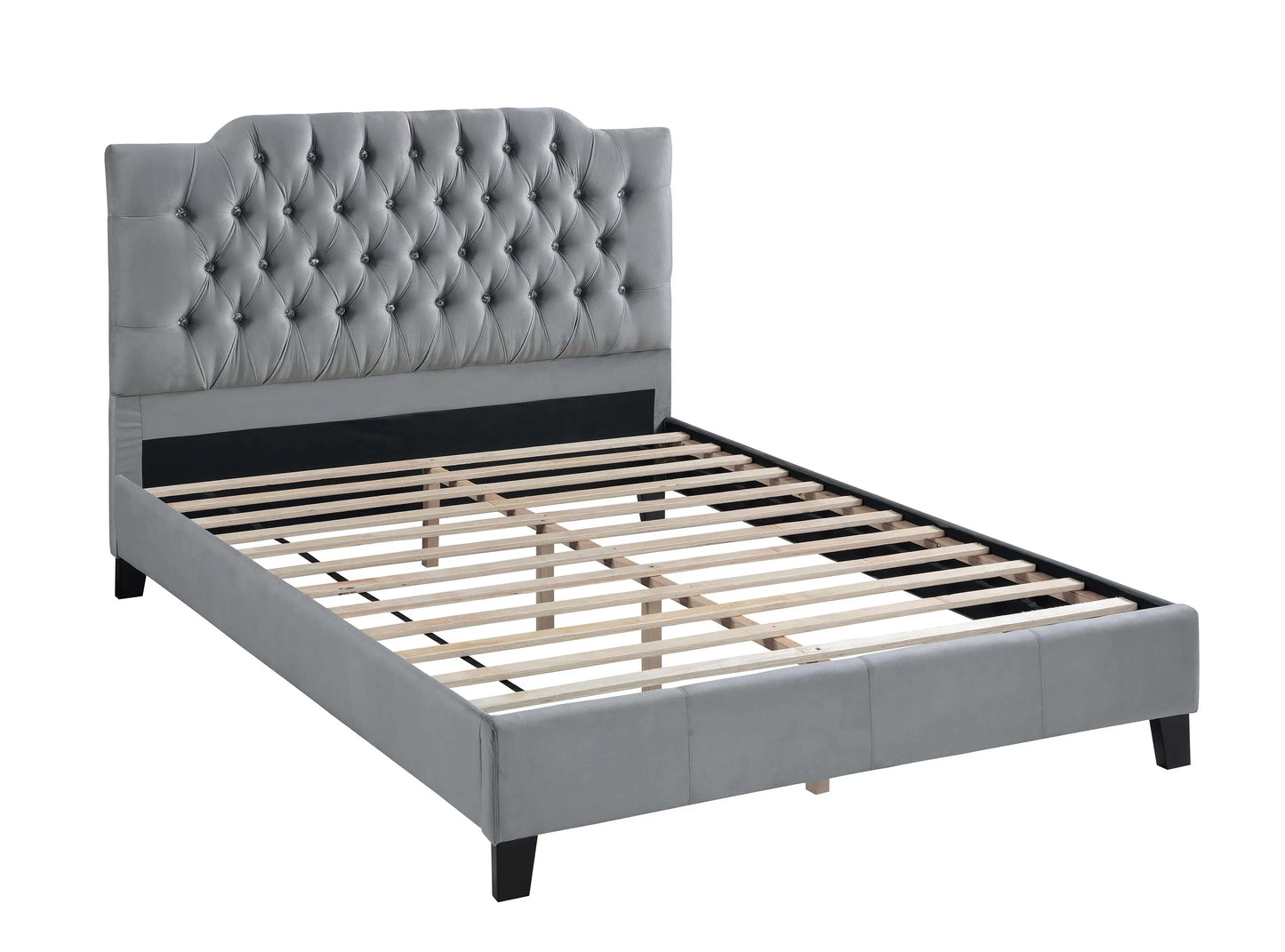 Full/Queen Size Bed, Velvet