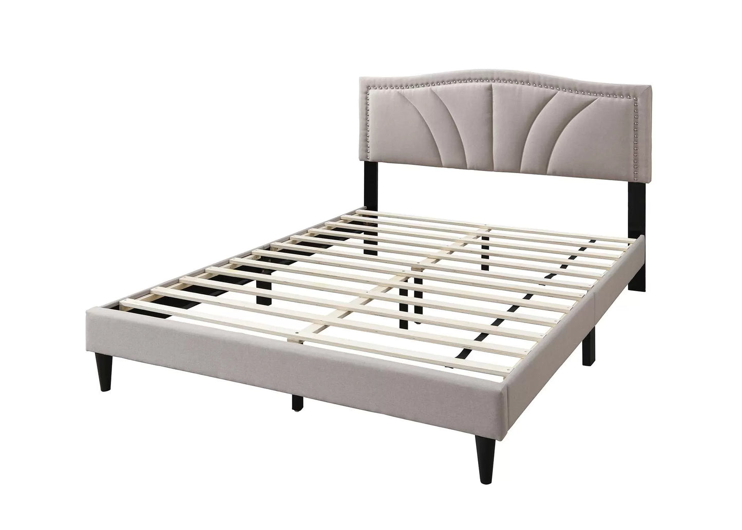Full/Queen Size Bed, Burlap