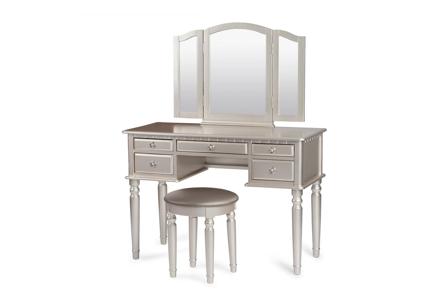 Vanity Set With Stool