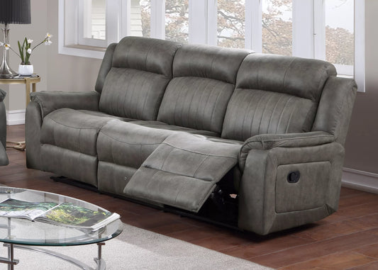 Sofa, Slate Blue, Breathable Leathrette