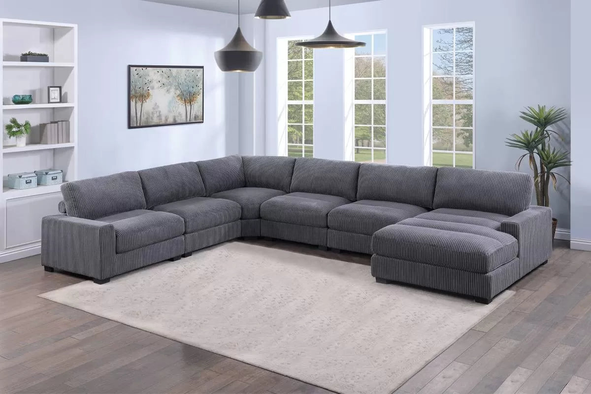 6 to 7-Pieces XL Modular Sectional Sofa Set