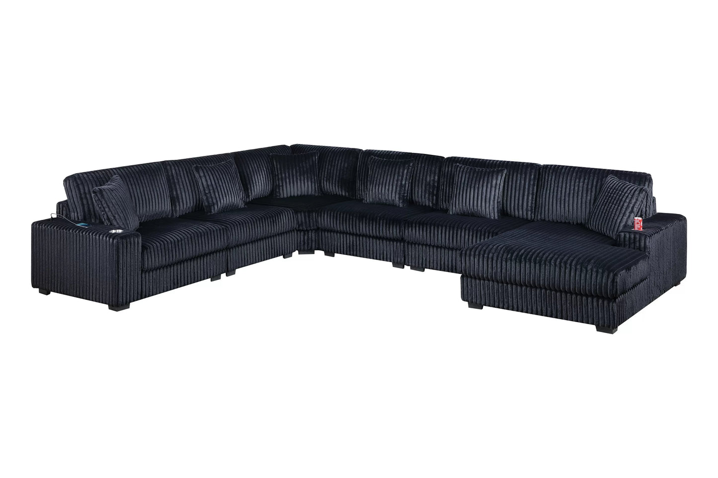 6 to 7-Pieces XL Modular Sectional Sofa Set