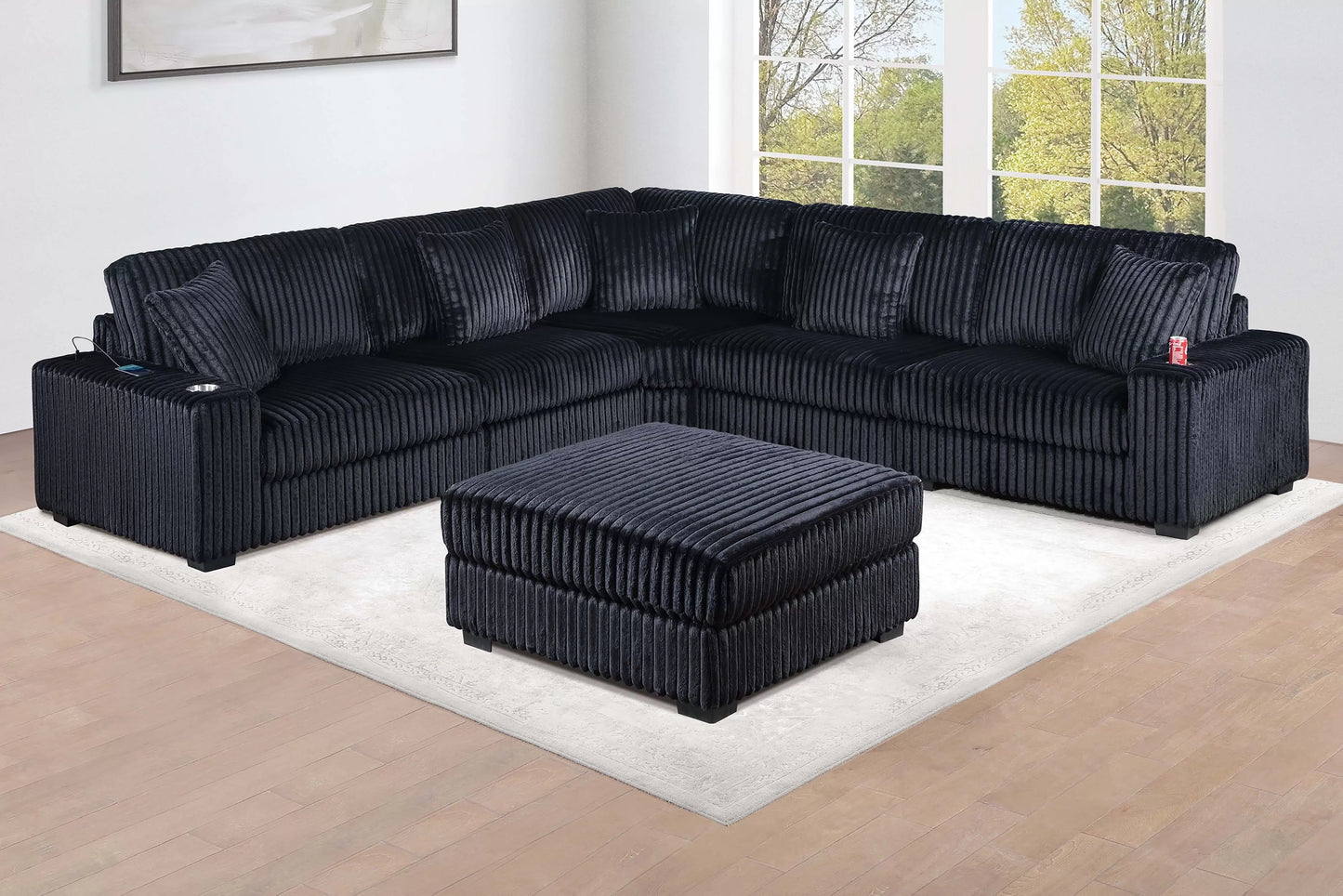6 to 7-Pieces XL Modular Sectional Sofa Set