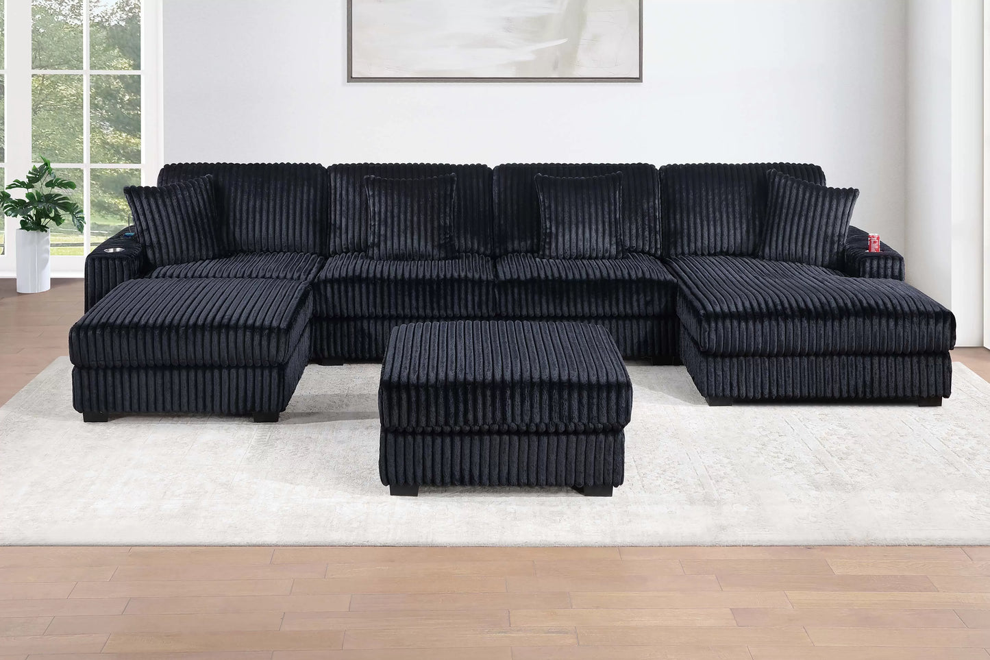 6 to 7-Pieces XL Modular Sectional Sofa Set