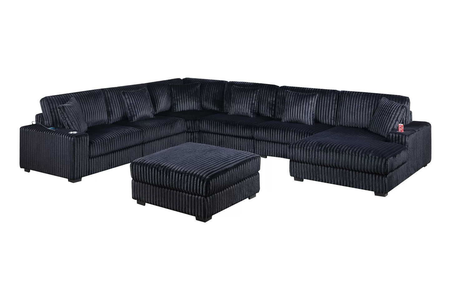 6 to 7-Pieces XL Modular Sectional Sofa Set