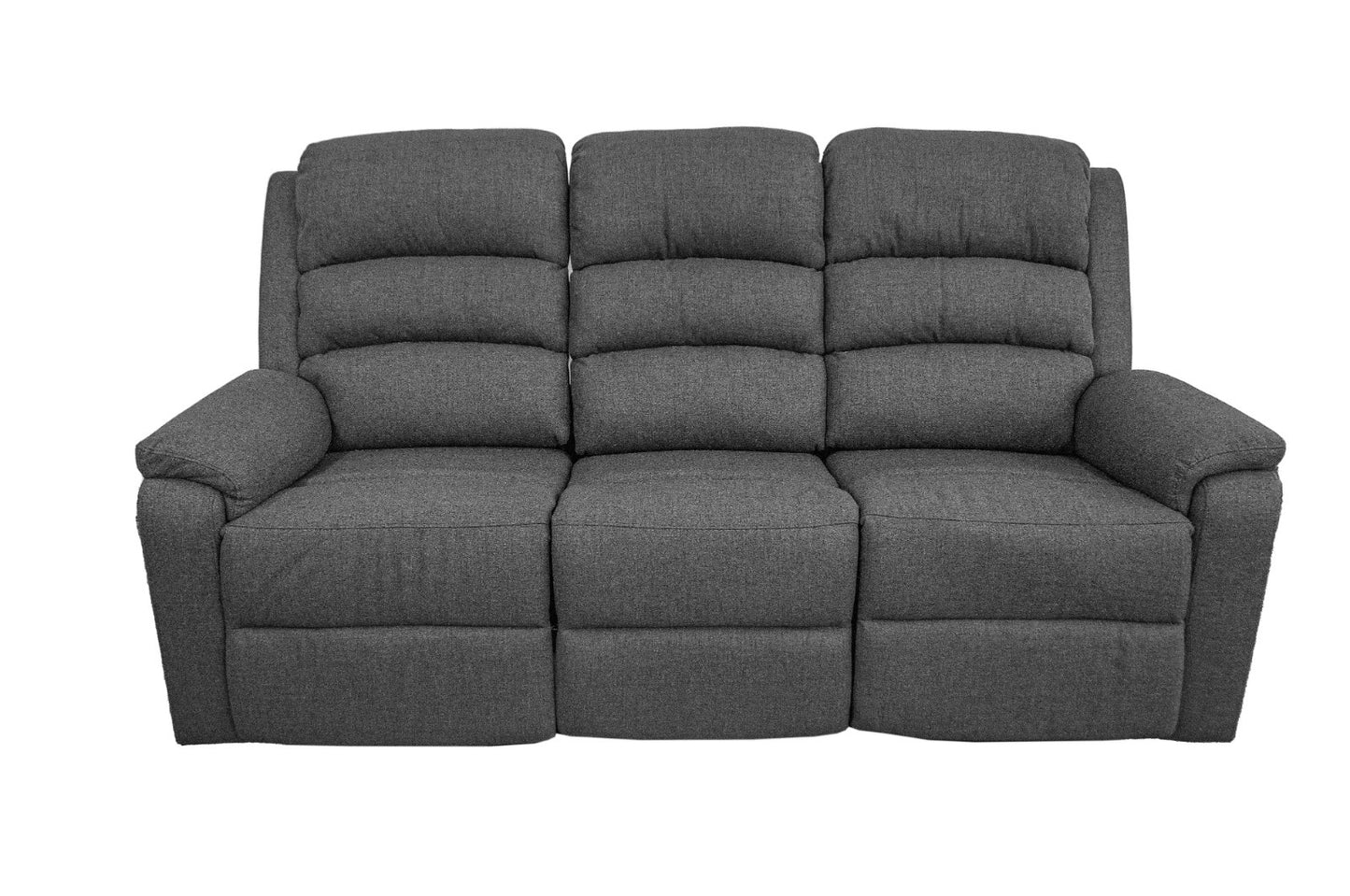 Sofa, Dark Gray-Sincere Bone, Burlap-Like Fabric