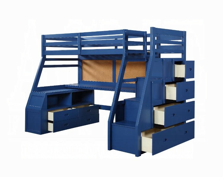 Jason Twin/Full Bunk Bed W/Trundle & Storage