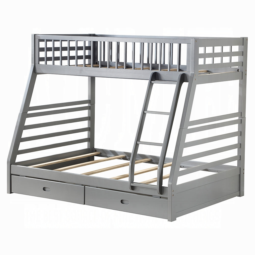 Jason Twin/Full Bunk Bed W/Trundle & Storage