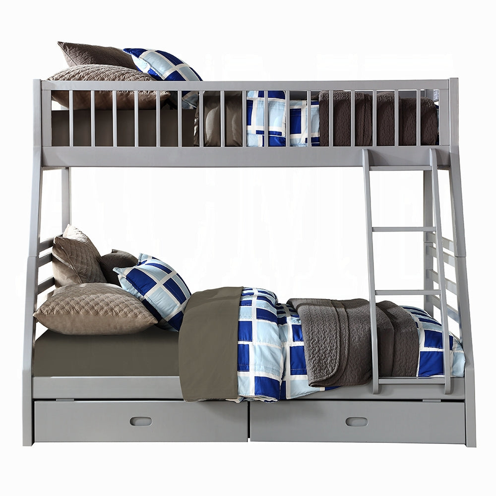Jason Twin/Full Bunk Bed W/Trundle & Storage