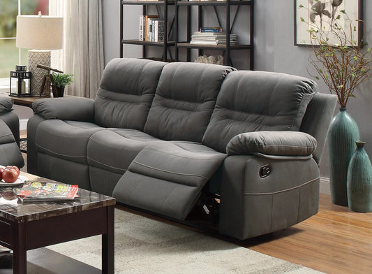 Sofa, Slate Blue, Breathable Leathrette