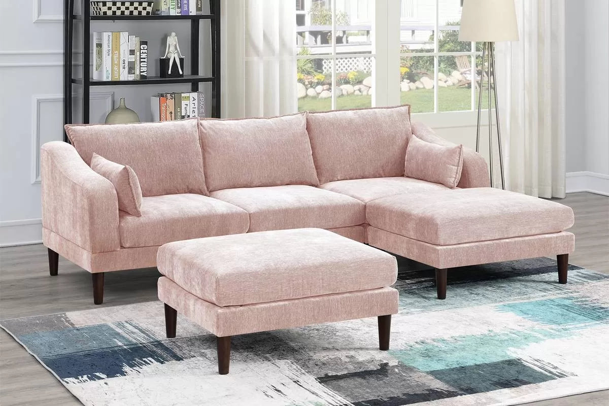 5 to 6-Pieces Modular Sectional Sofa Set