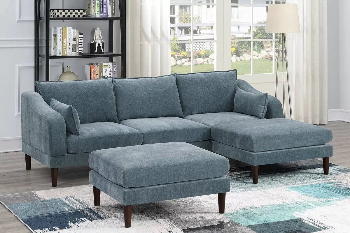 5 to 6-Pieces Modular Sectional Sofa Set