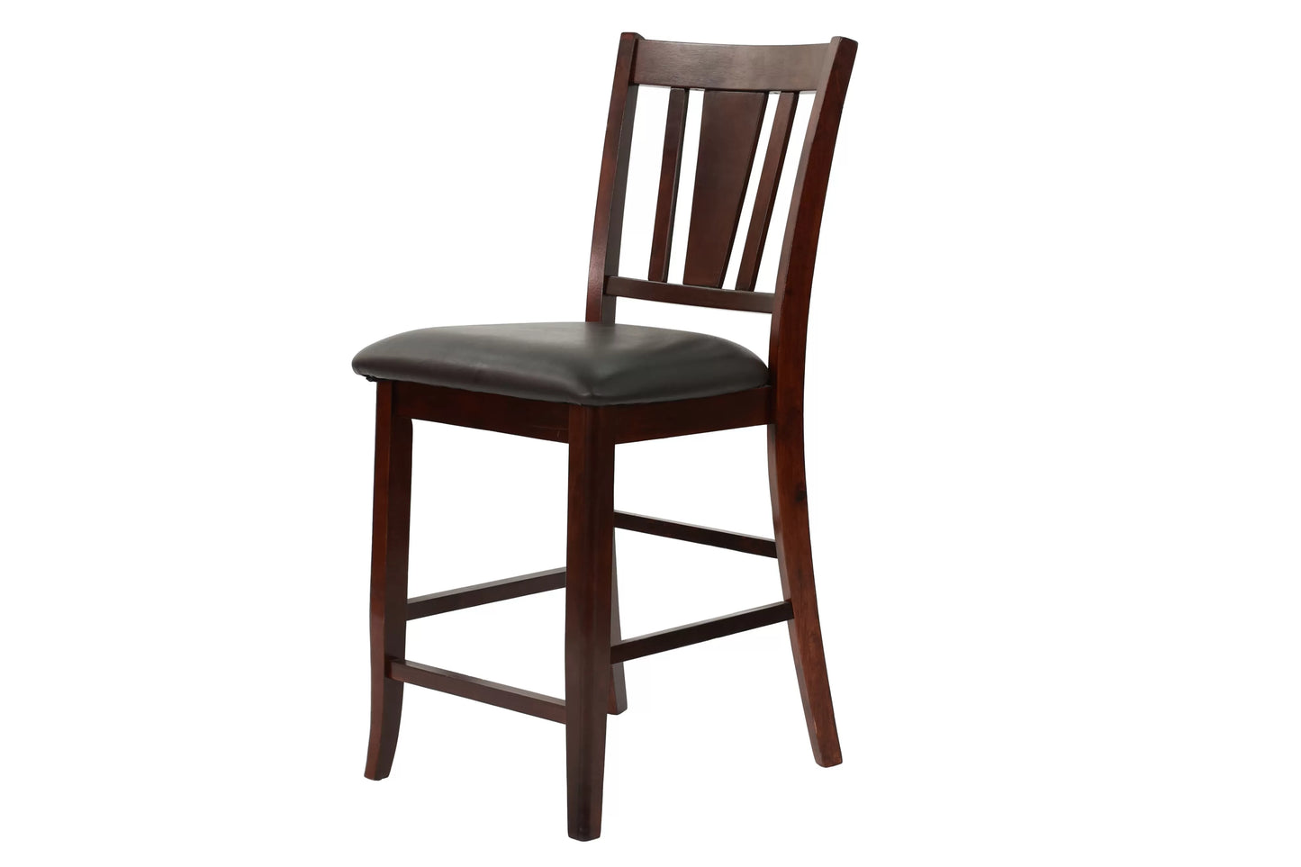 Casual Counter Height Table Set-Built in Lazy Susan (Table + 4 Chairs + Bench)