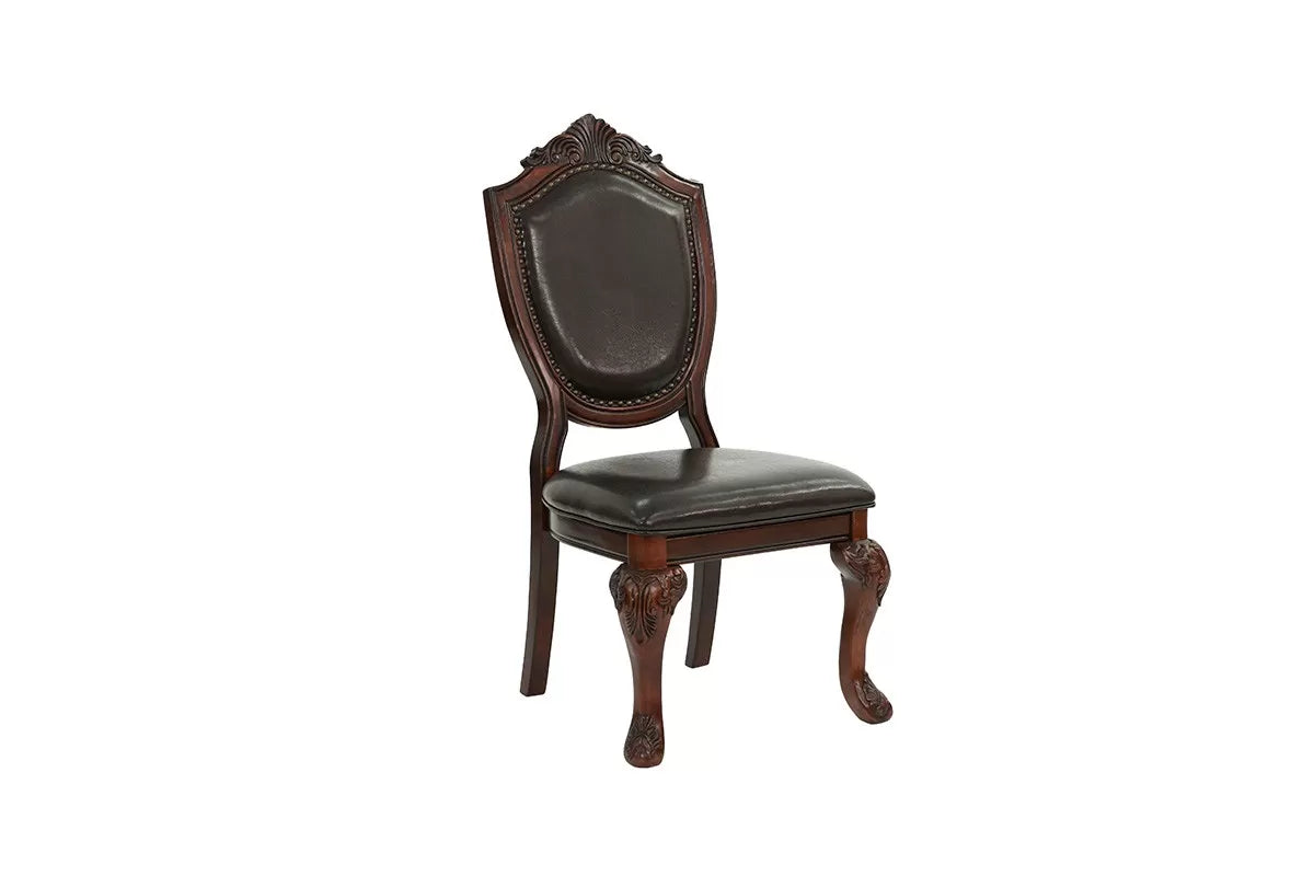 Formal Dining Set (Table W Leaf + 8 Chairs)