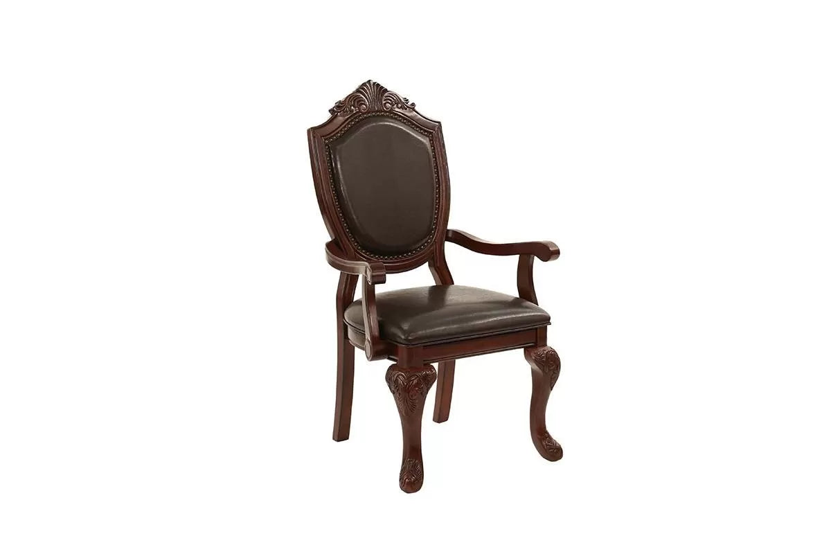 Formal Dining Set (Table W Leaf + 8 Chairs)
