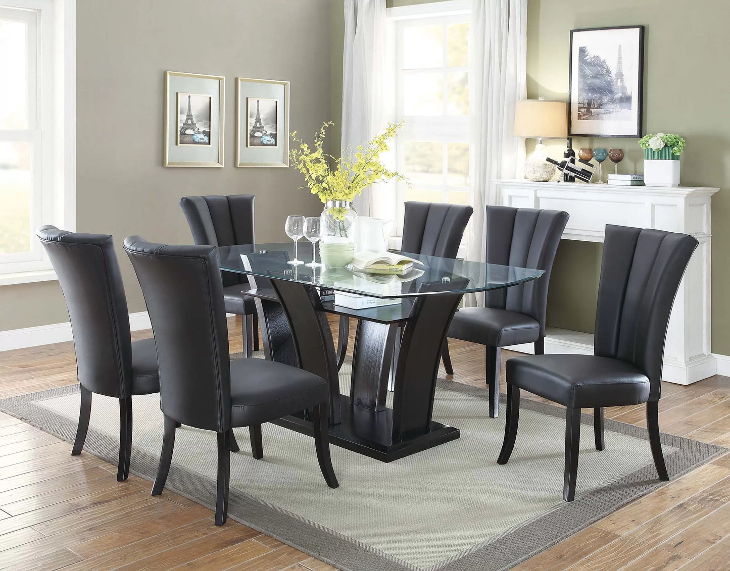 Casual Dining Table Set (Table + 6 Chairs)