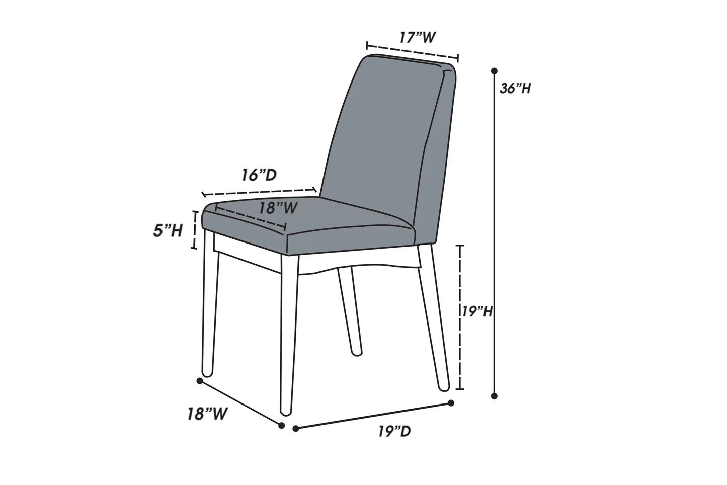 Casual Dining Table Set (Table + 6 Chairs)