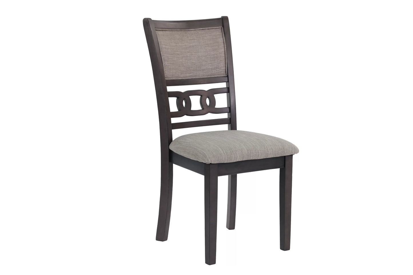 Casual Dining Table Set-Under-Table Shelf (Table + 4 Chairs)