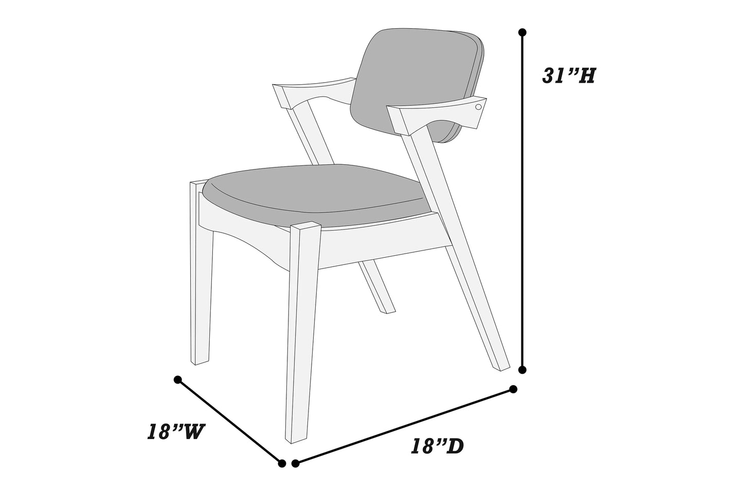 Casual Dining Table Set (Table + 6 Chairs)