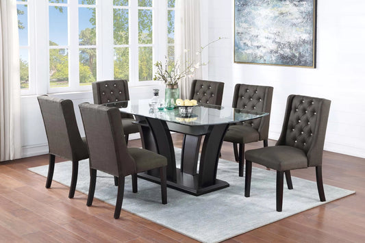 Casual Dining Table Set (Table + 6 Chairs)