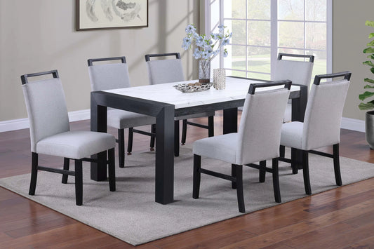 Casual Dining Table Set (Table + 6 Chairs)