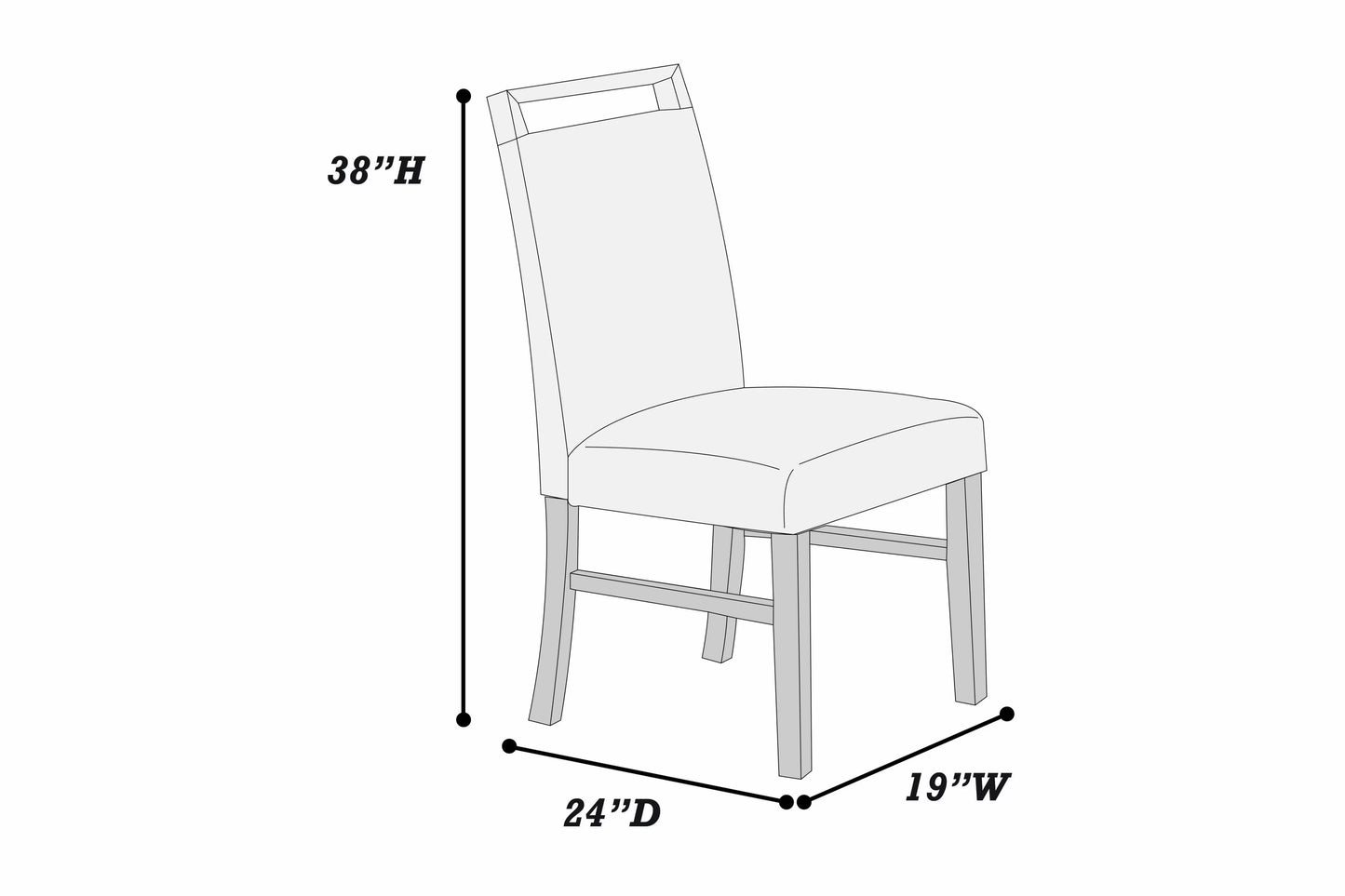 Casual Dining Table Set (Table + 6 Chairs)