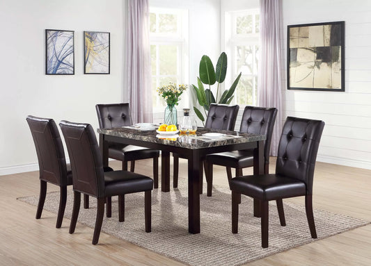 Casual Dining Table Set (Table + 6 Chairs)